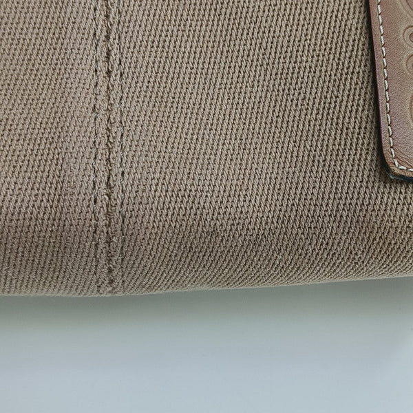 Cushion Small Canvas Brown