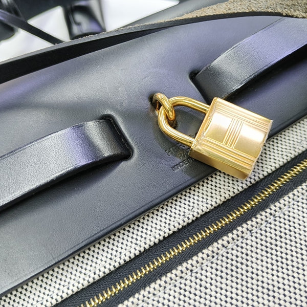Herbag 31 Coated Canvas Black