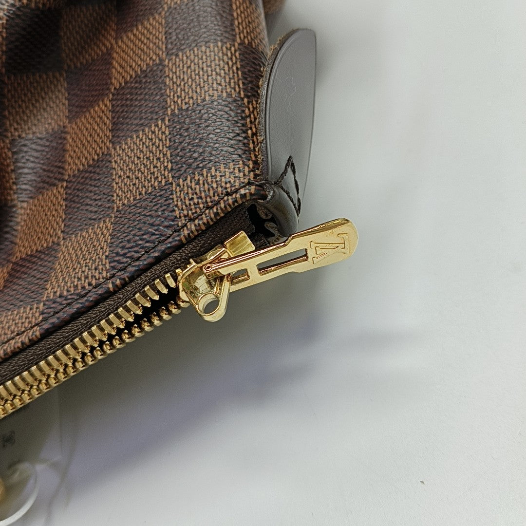 VERONA MM Damier Ebene Coated Canvas Brown