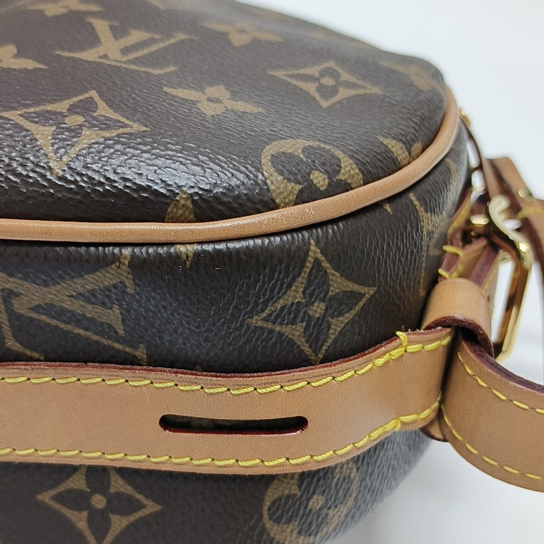BOITE CHAPEAU MM Monogram Coated Canvas Brown
