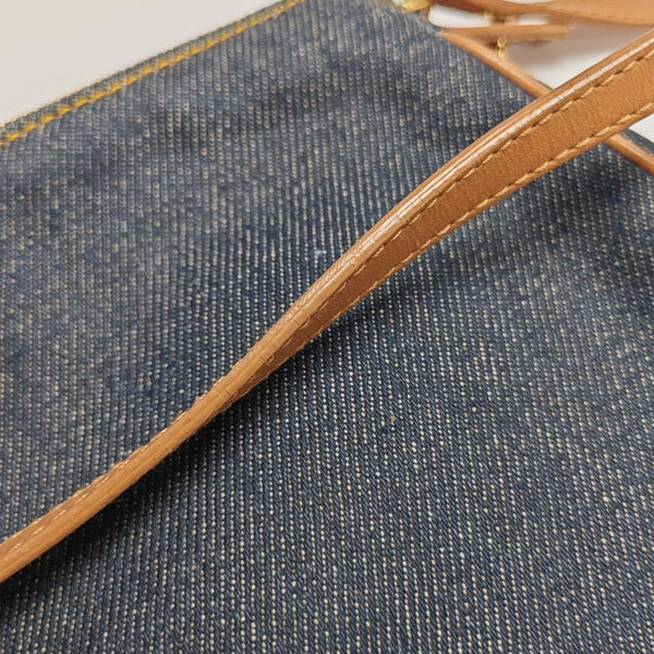 Saddle Mini Canvas Blue