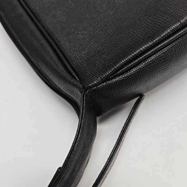 Calfskin Shoulder Bag Black