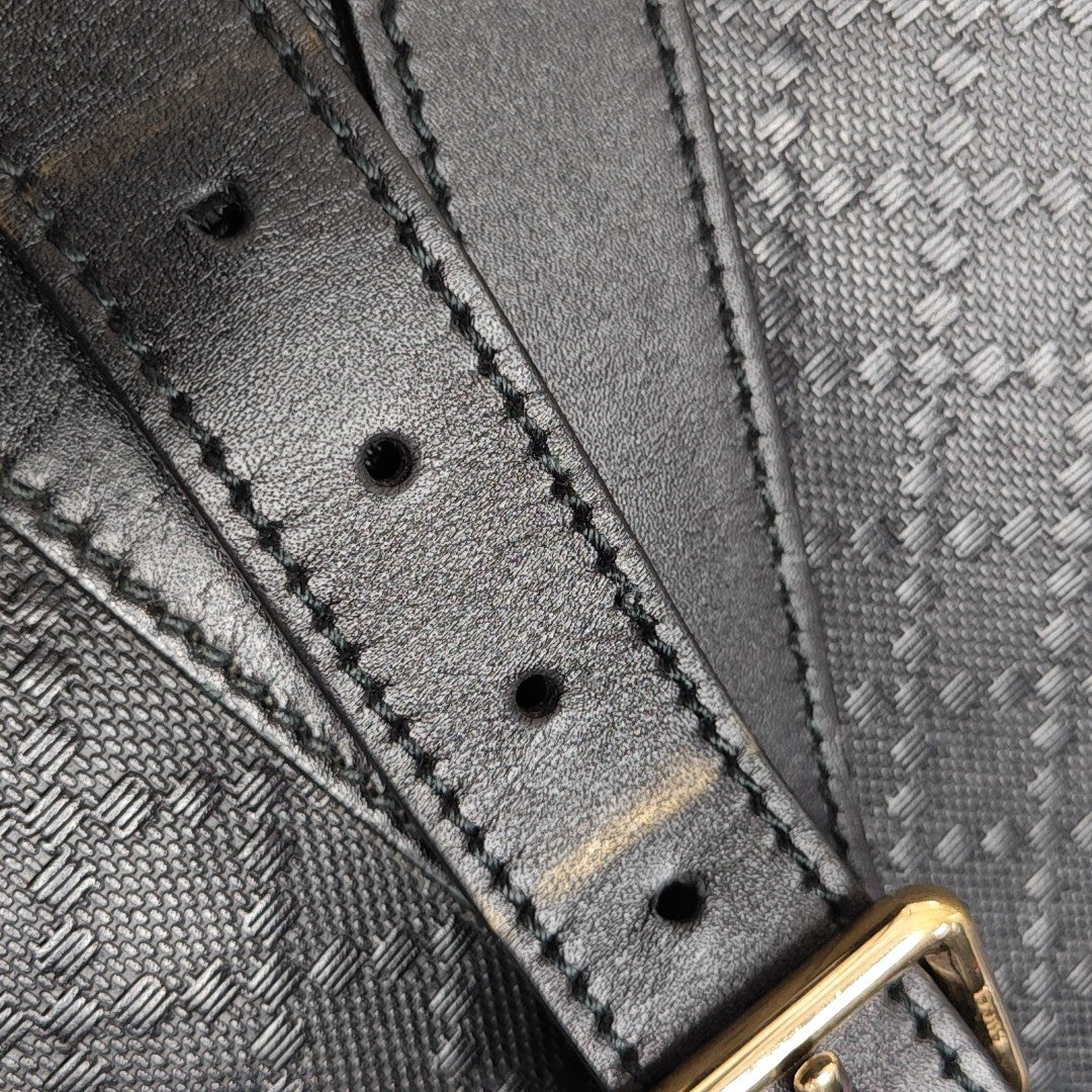 Diamante Quilted Calfskin Black