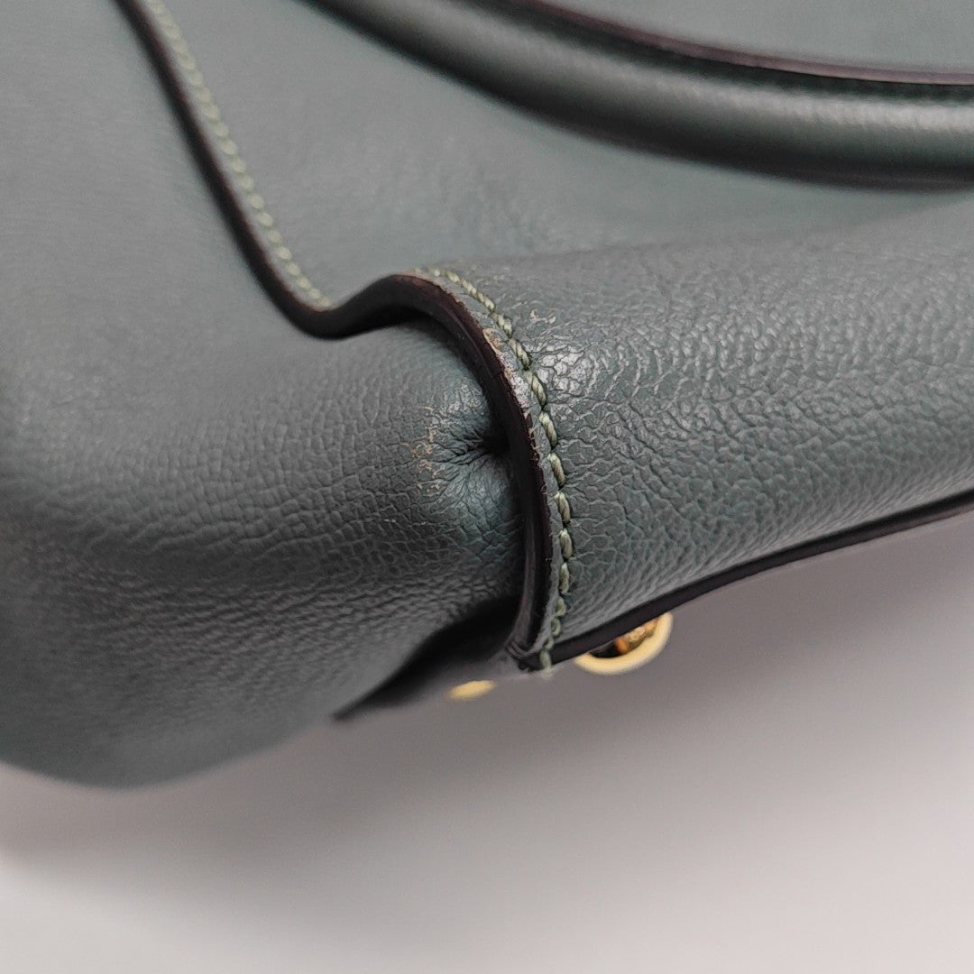 Buckle Medium Calfskin Green