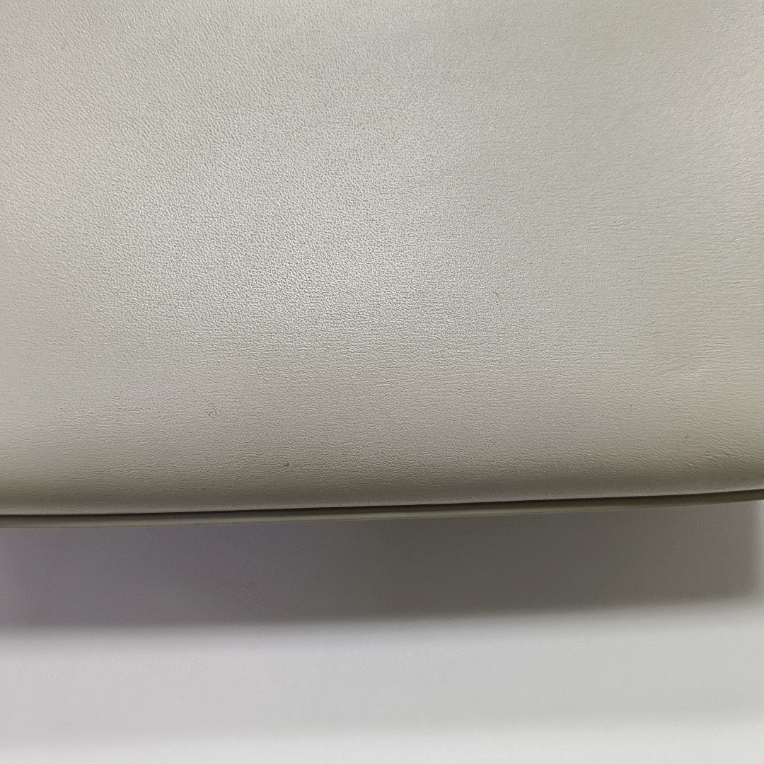 MANHATTAN Nano Calfskin White