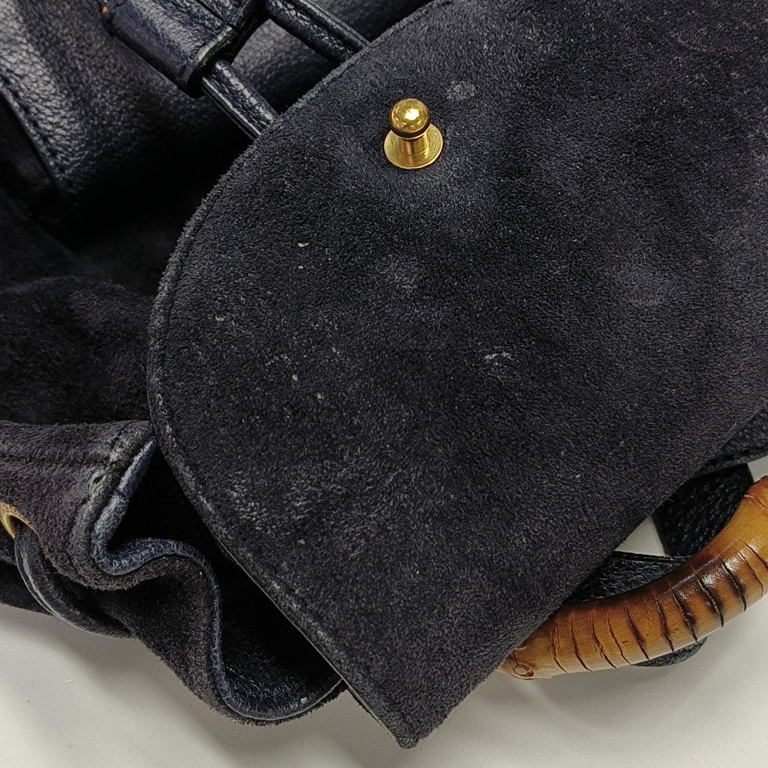 Bamboo 1947 Small Suede Blue