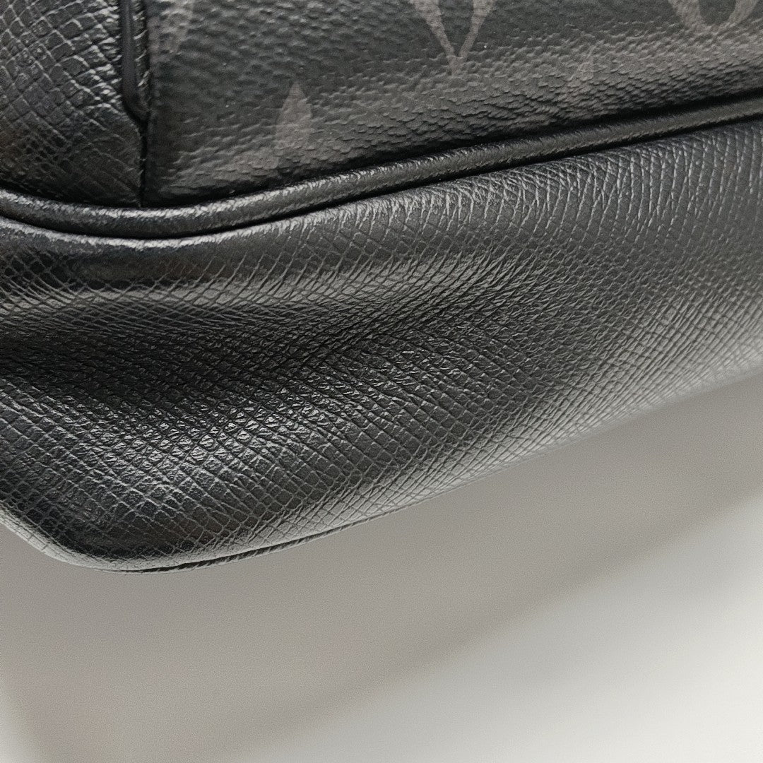 OUTDOOR PM Monogram Coated Canvas Black