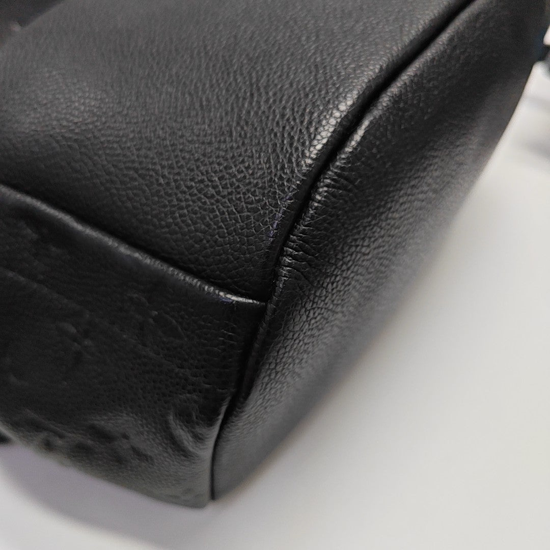SORBONNE Monogram Calfskin Black