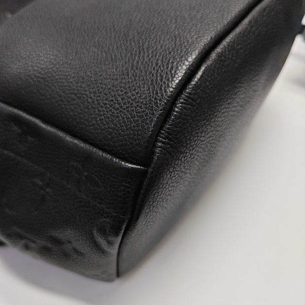 SORBONNE Monogram Calfskin Black