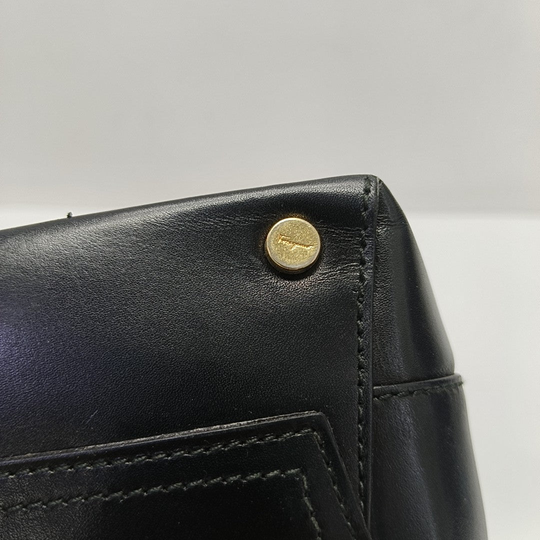 Calfskin Tote Bag Black
