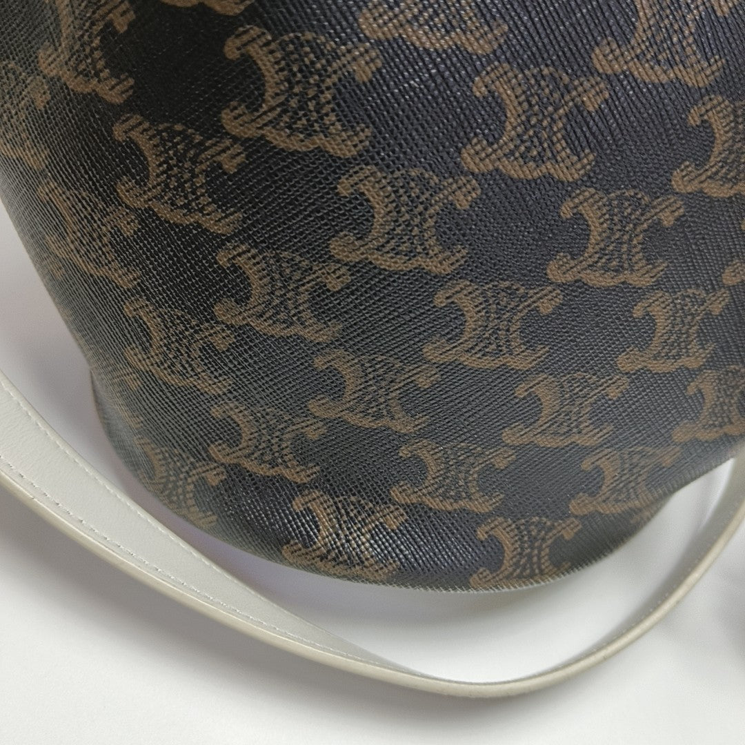 Coated Canvas Small Brown