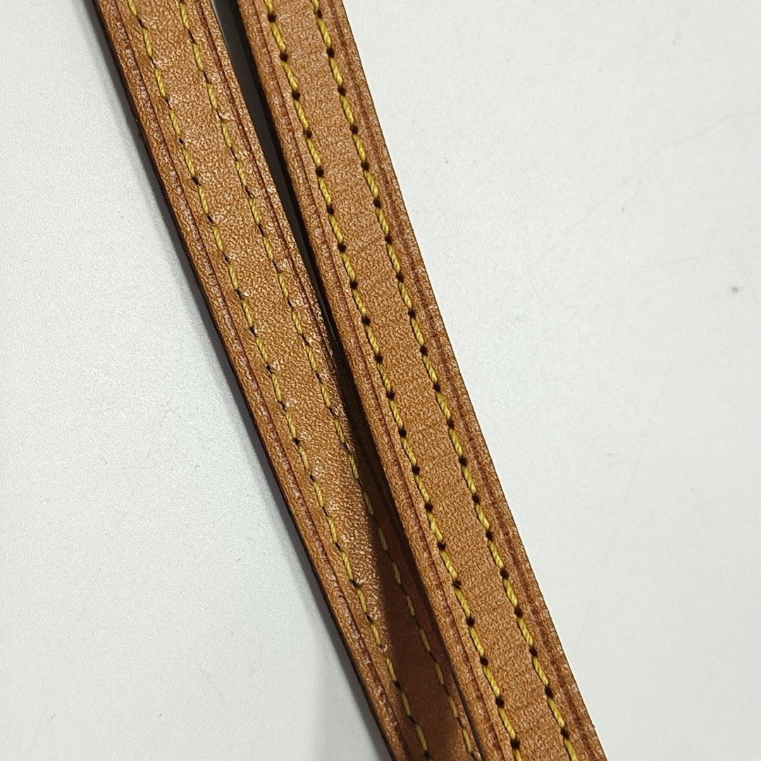 NÉONOÉ Nano Monogram Coated Canvas Brown