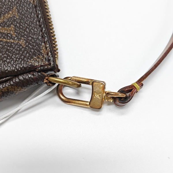 ACCESSOIRES Monogram Coated Canvas Brown