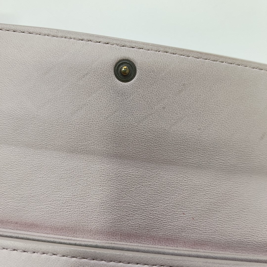 Lambskin Wallet Pink