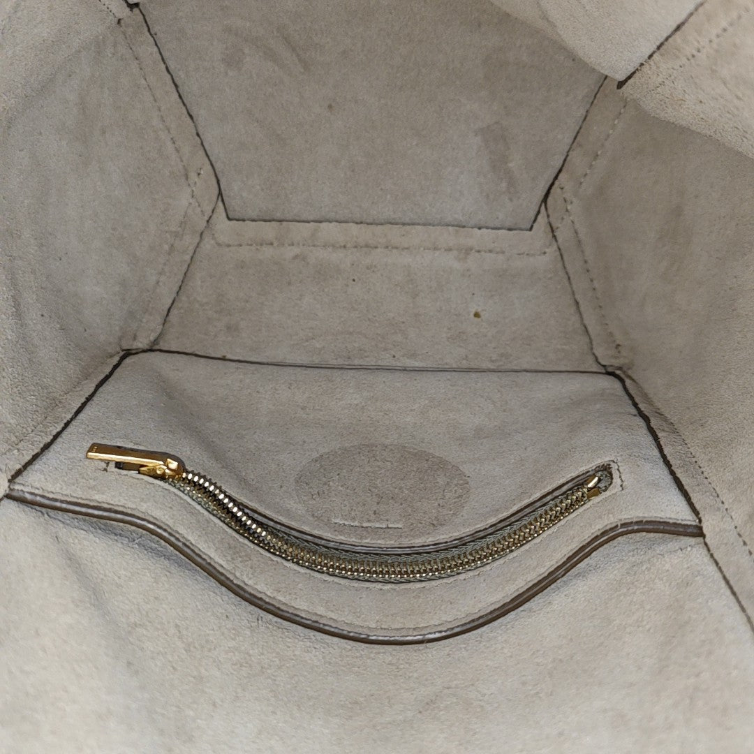 SANGLE Small Calfskin Gray