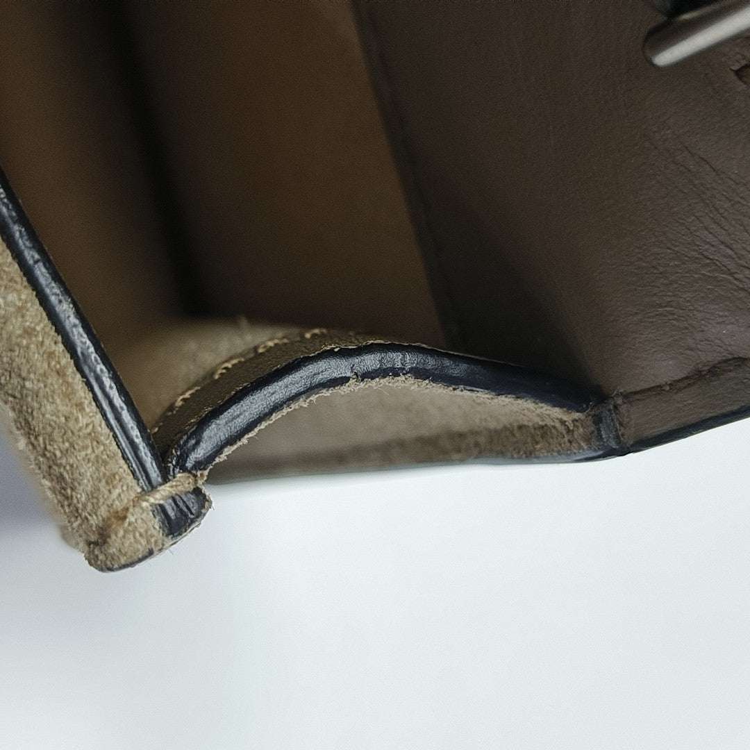 Dionysus Super Mini Monogram Coated Canvas Beige
