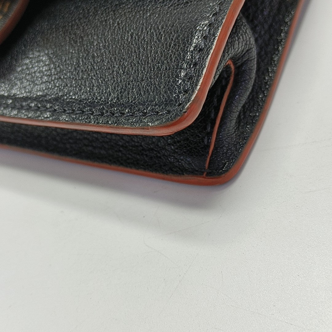 My Miu Calfskin Black