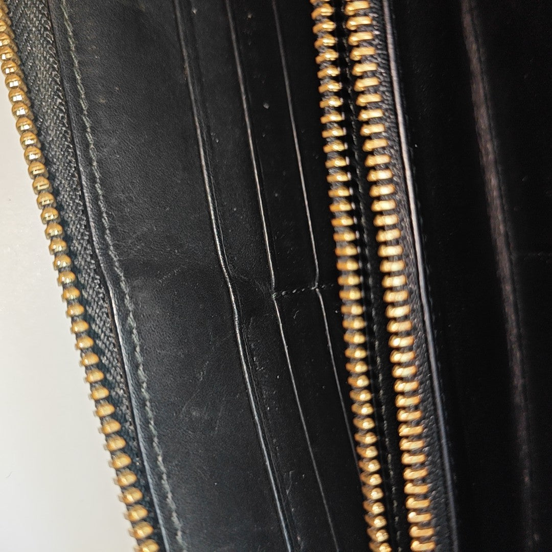 Calfskin Wallet Black
