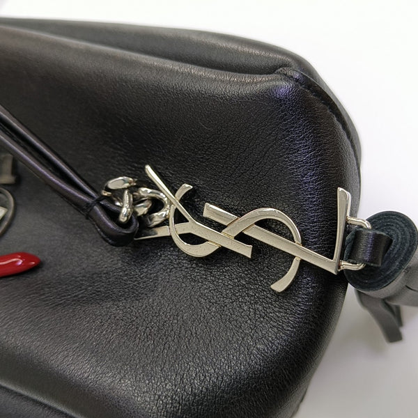 Calfskin Bucket Bag Black