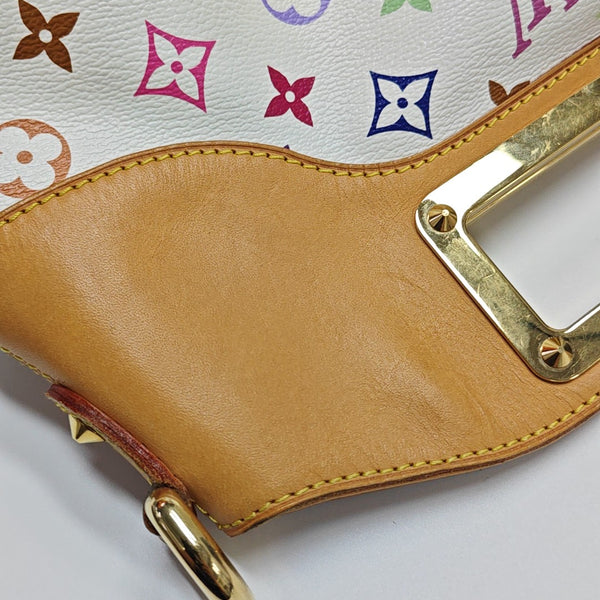 LV × TM JUDY Monogram Coated Canvas White