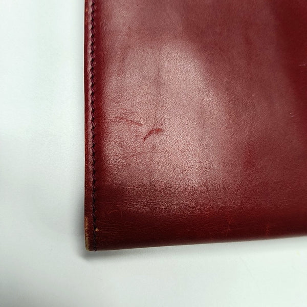 Authenticated pre-owned  Gancini Calfskin Red Wallet - Wallet at Looply