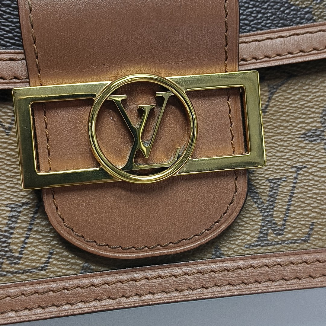 DAUPHINE Mini Coated Canvas Brown