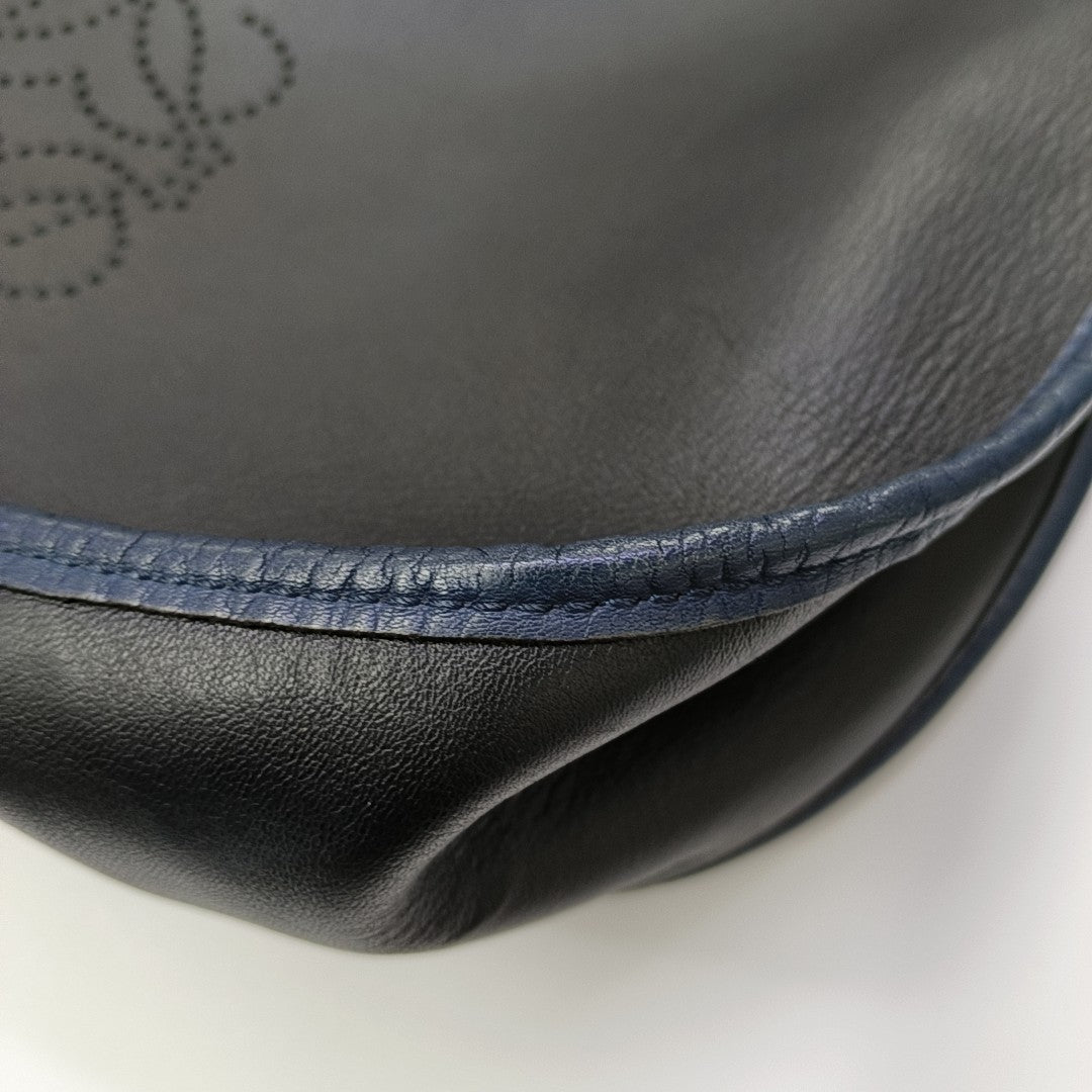 Calfskin Shoulder Bag Black