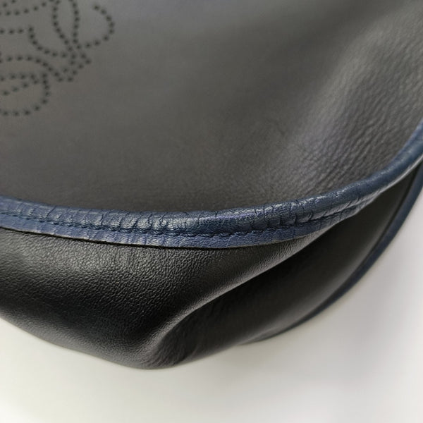 Calfskin Shoulder Bag Black