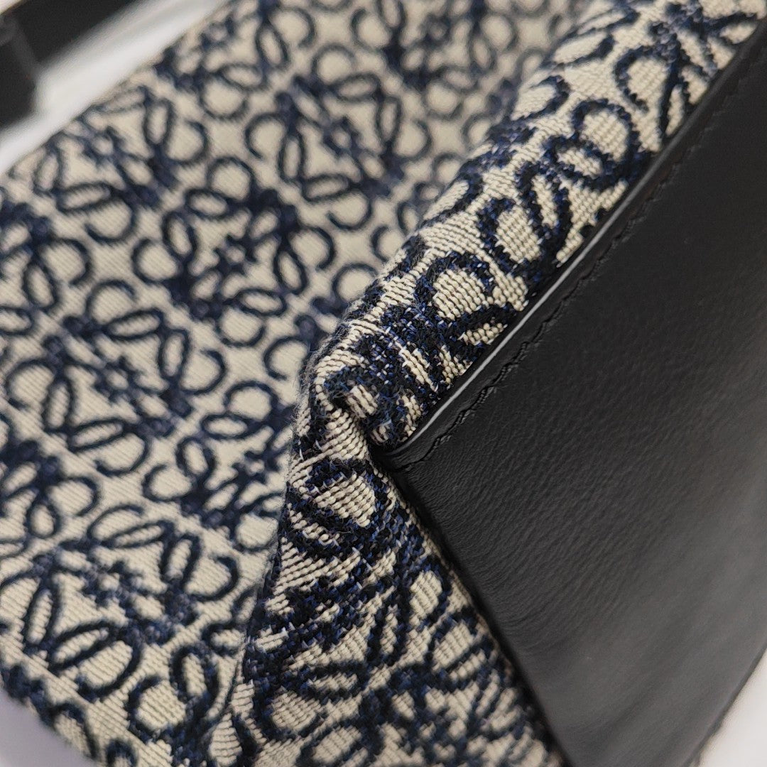 Monogram Canvas Top Handle Bag Blue