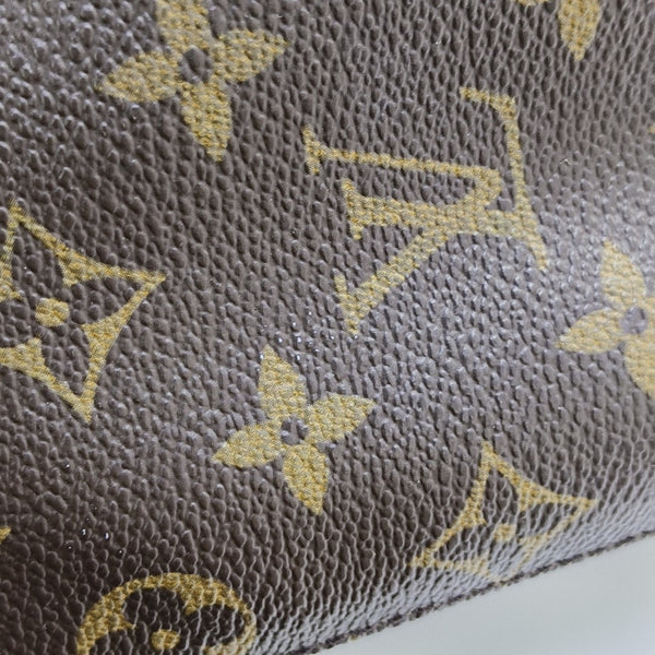 LOOPING MM Monogram Coated Canvas Brown