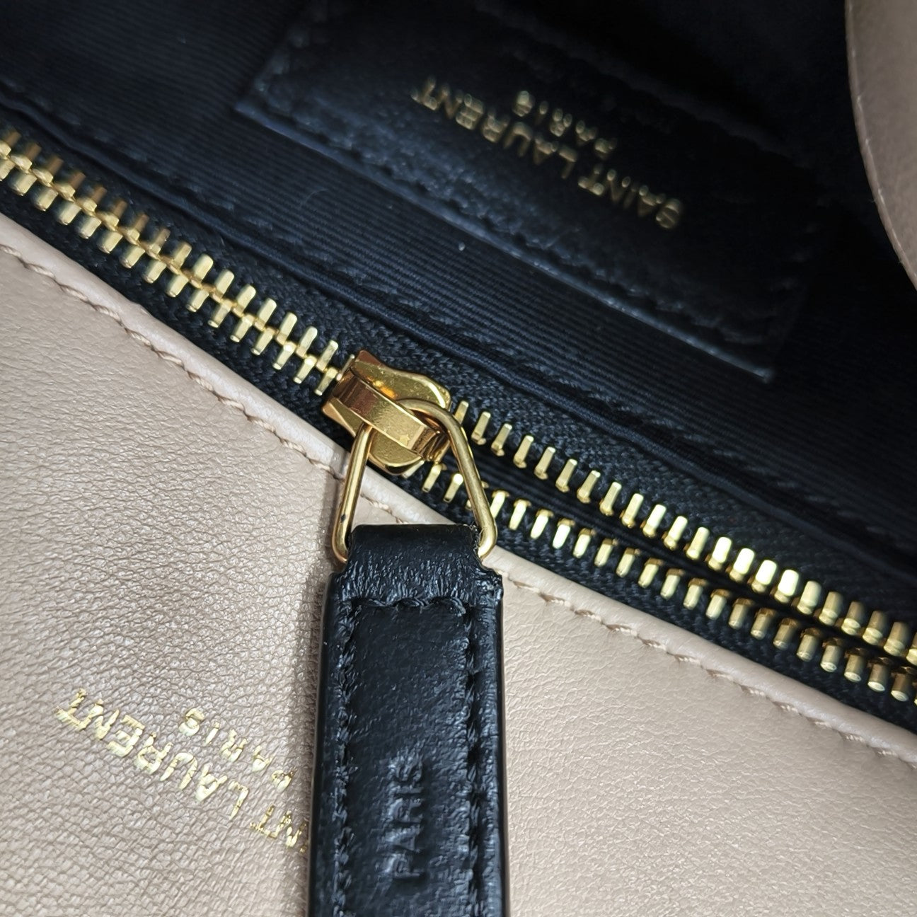 PUFFER Small Quilted Lambskin Brown