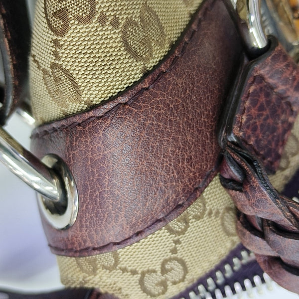 Bamboo 1947 Medium Monogram Canvas Beige