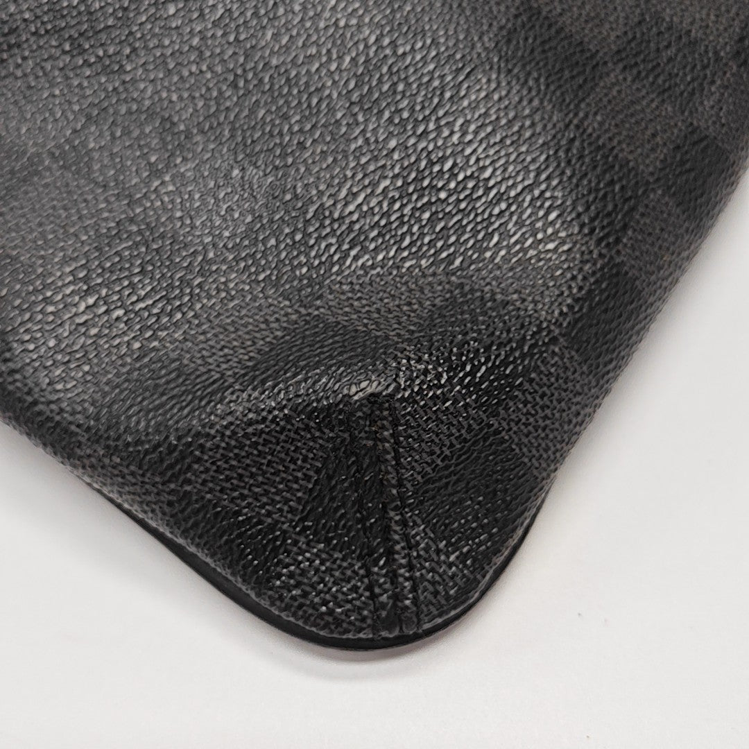 THOMAS Damier Graphite Coated Canvas Gray