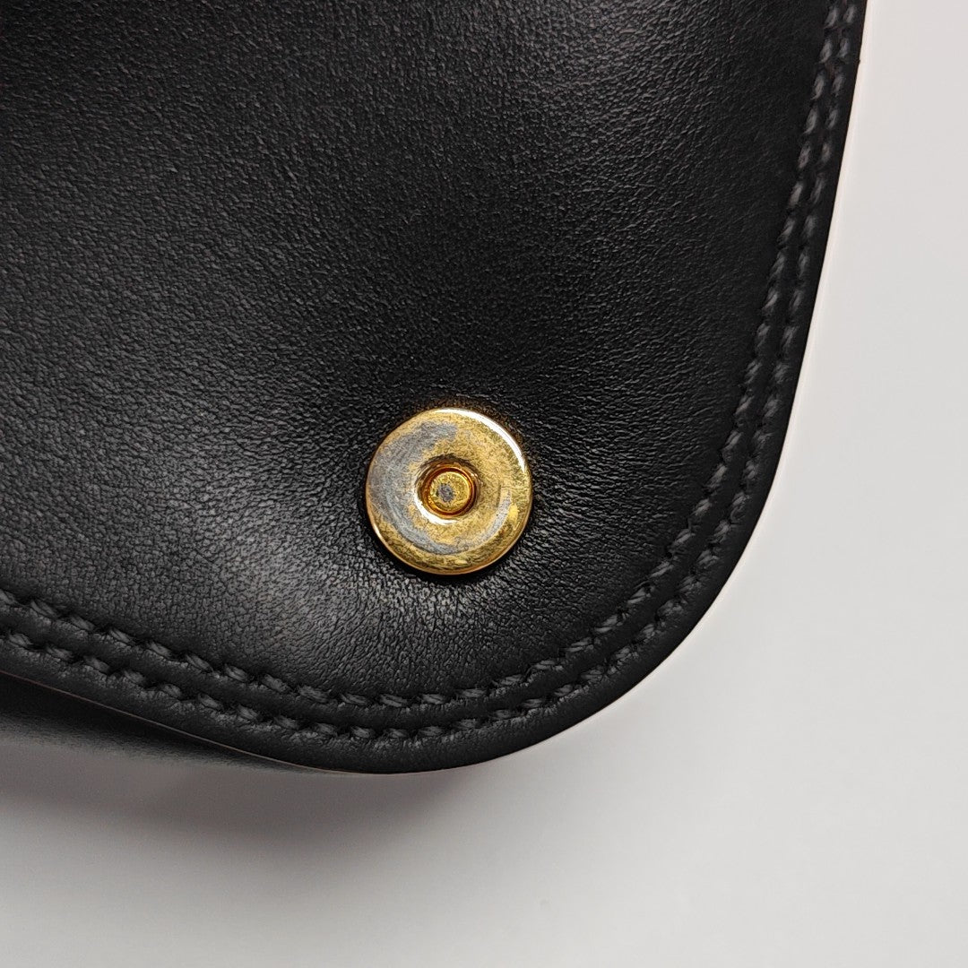 Dahlia Calfskin Black