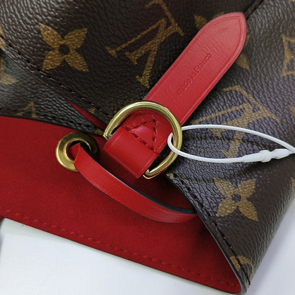 NÉONOÉ MM Monogram Coated Canvas Brown