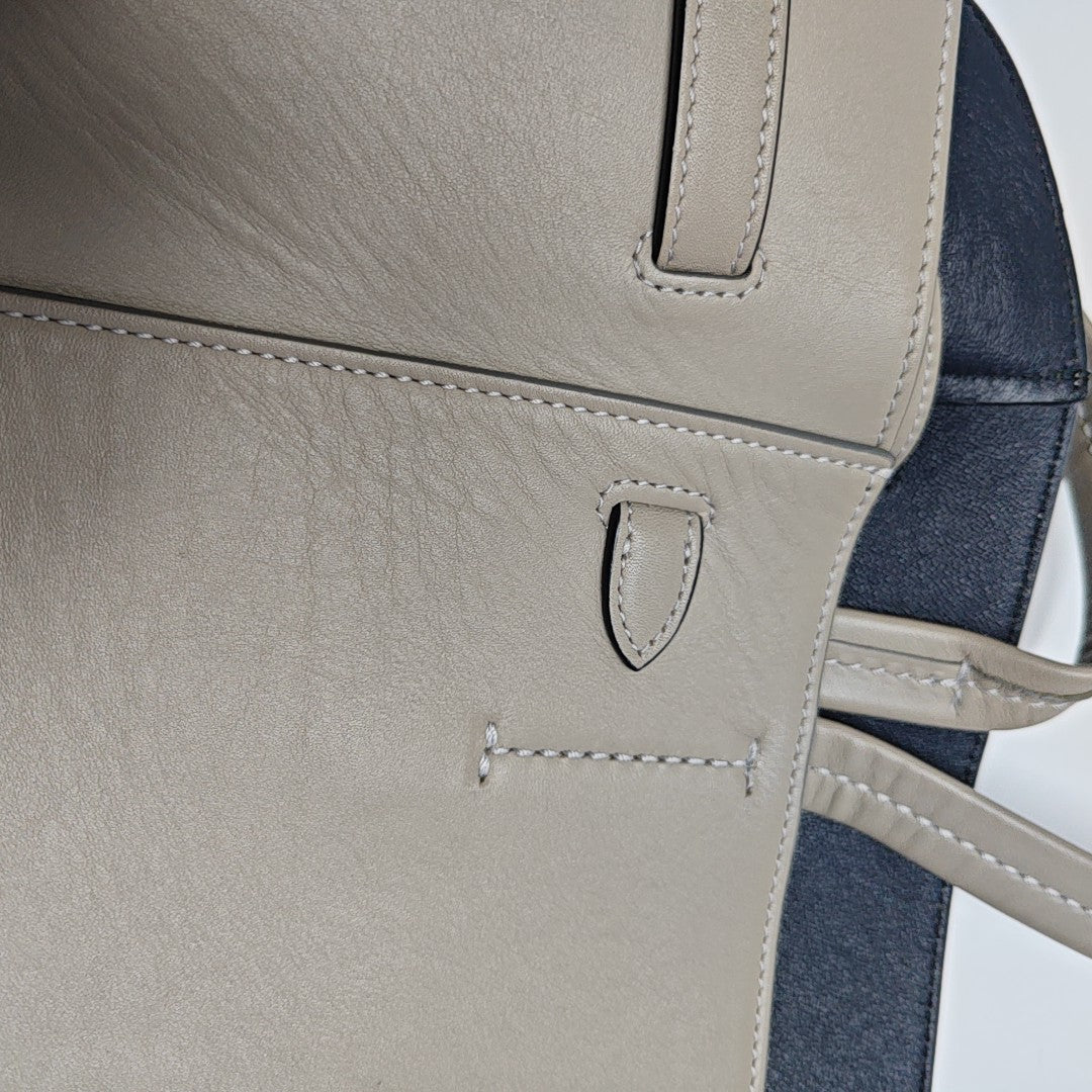 CABAS PHANTOM Small Calfskin Gray