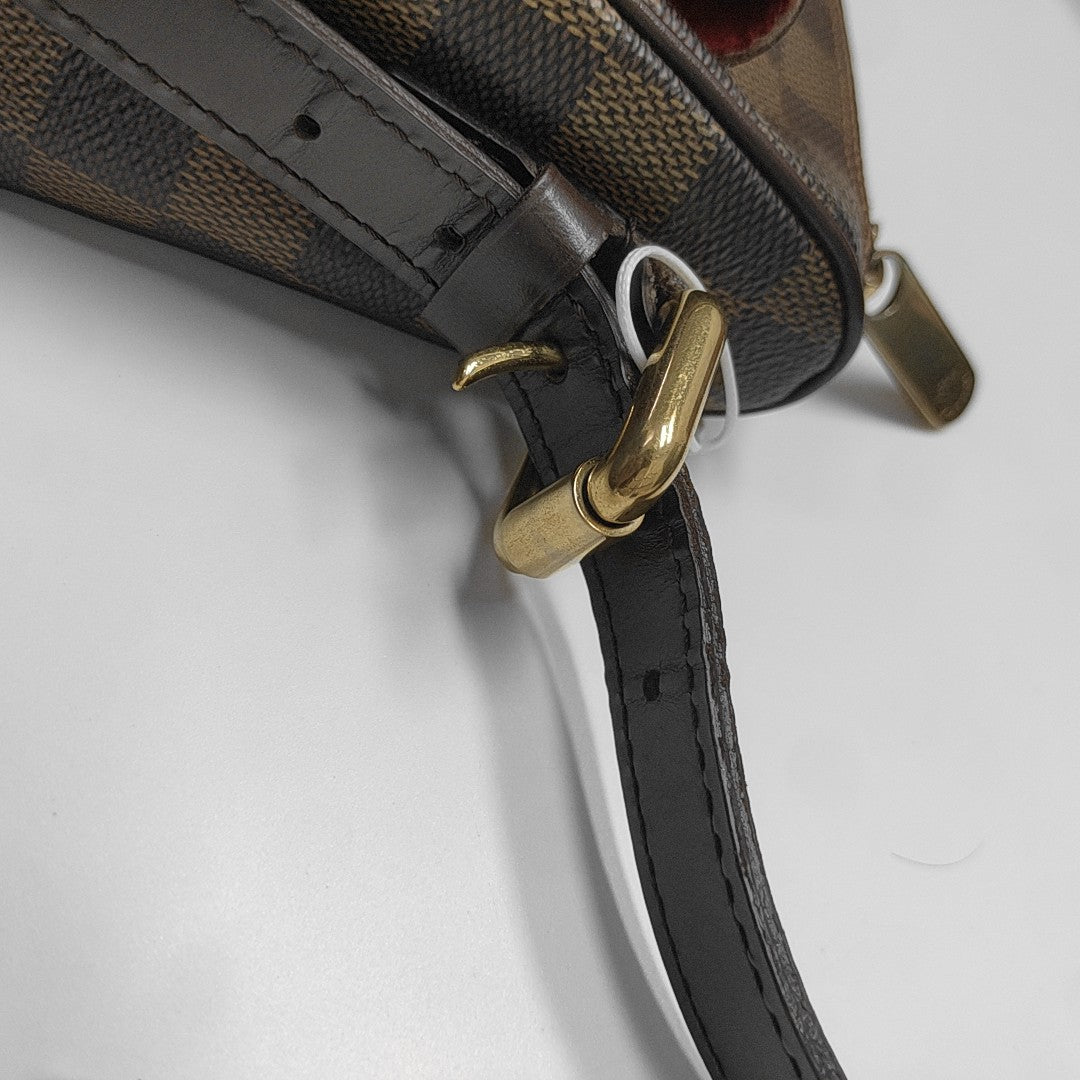 RAVELLO GM Damier Ebene Coated Canvas Brown