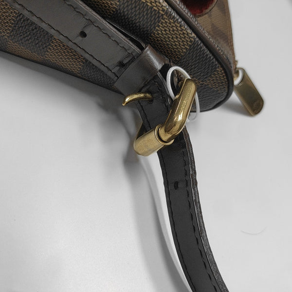 RAVELLO GM Damier Ebene Coated Canvas Brown