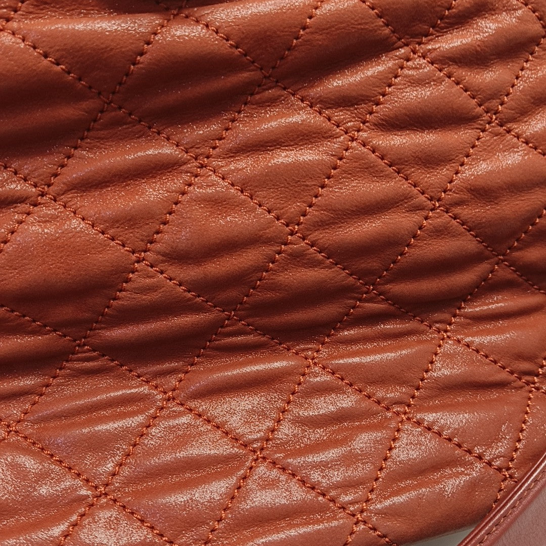 HAMPTONS CC Quilted Calfskin Red