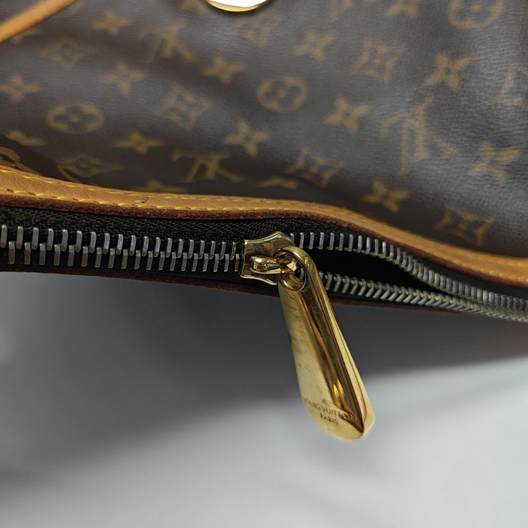 TULUM GM Monogram Coated Canvas Brown