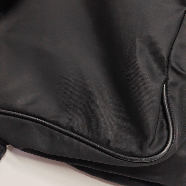 Nylon Shoulder Bag Black