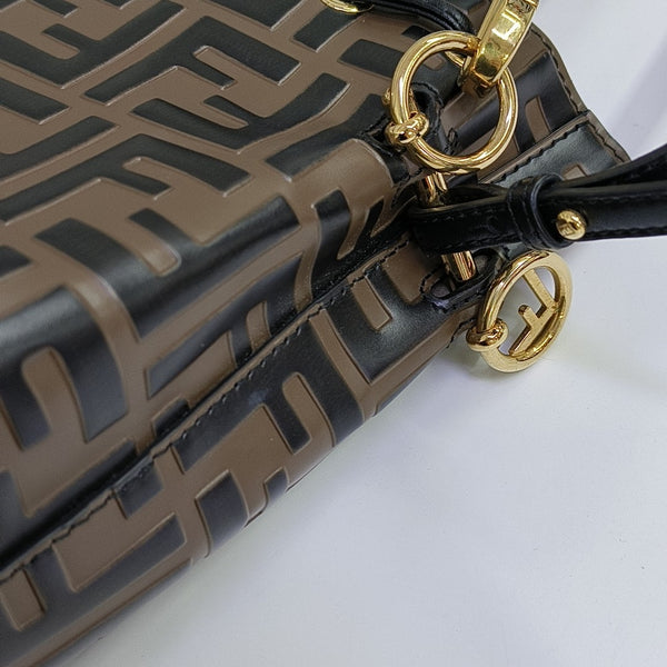 Mon Tresor Mini Monogram Calfskin Brown