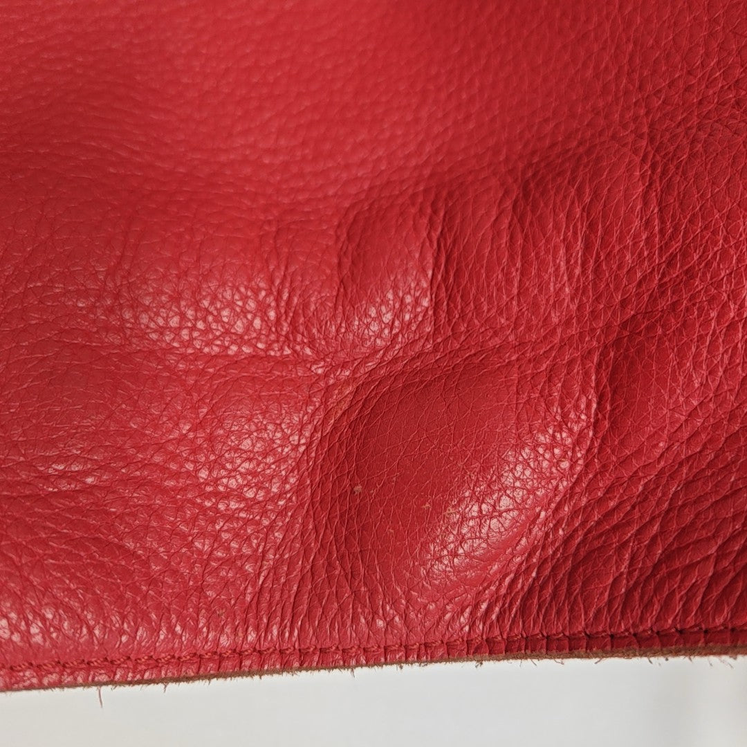 Lambskin Shoulder Bag Red
