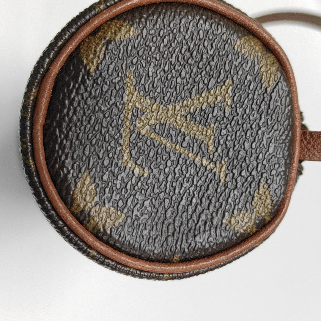 PAPILLON Mini Monogram Coated Canvas Brown