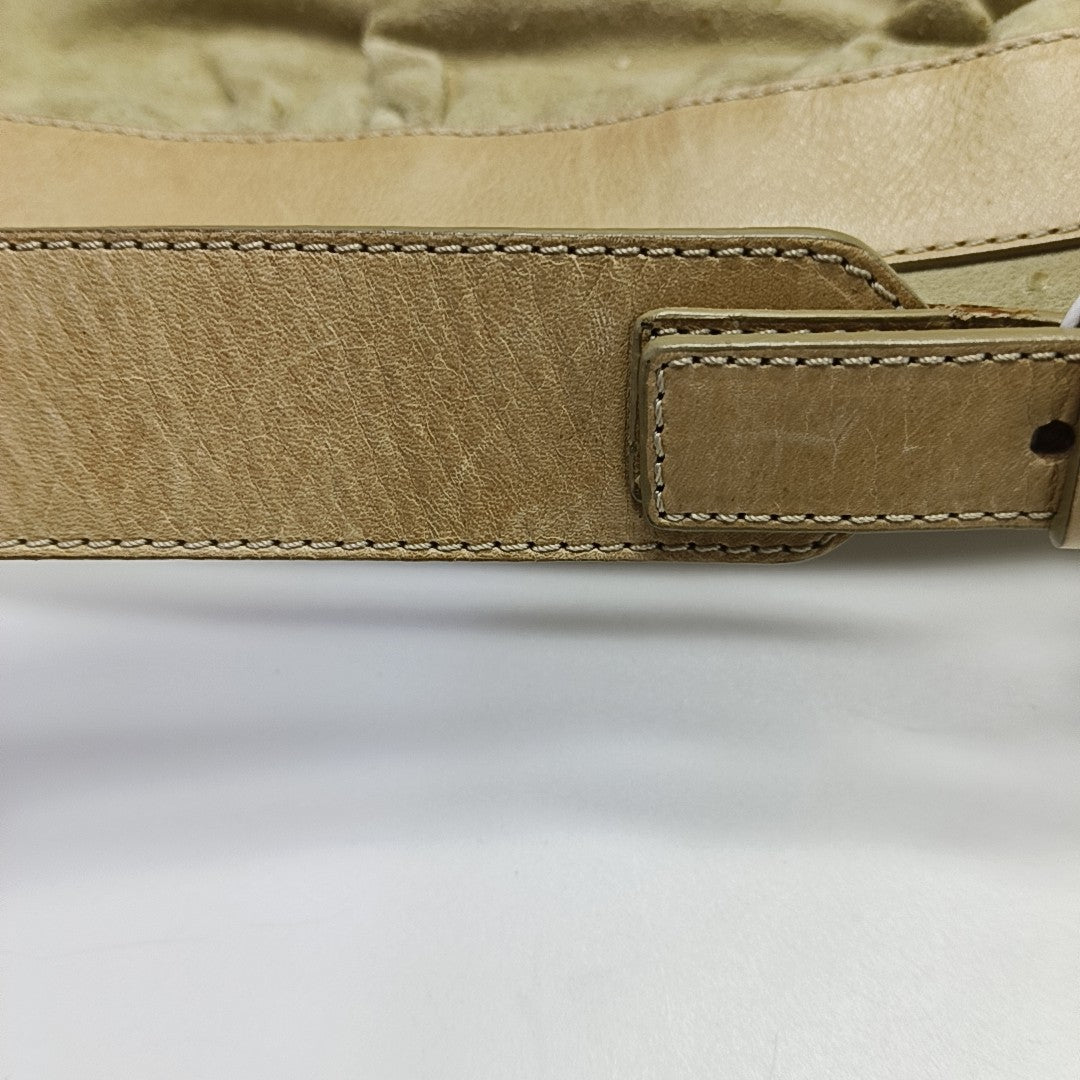 Suede Shoulder Bag Brown