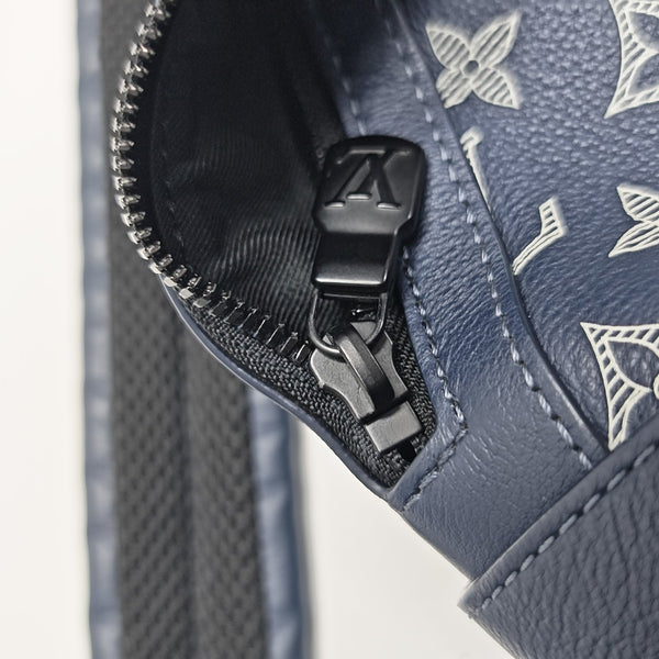 DISCOVERY Monogram Calfskin Blue