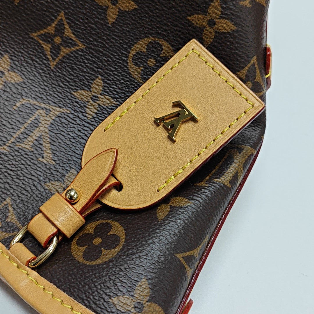 CARRYALL PM Monogram Coated Canvas Brown