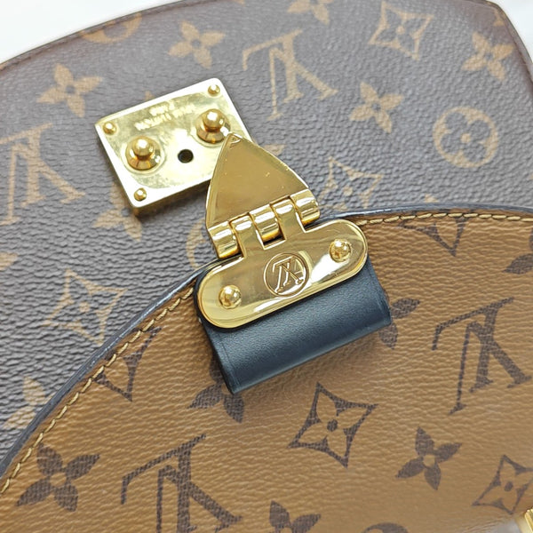 Monogram Coated Canvas Shoulder Bag Super Mini Brown