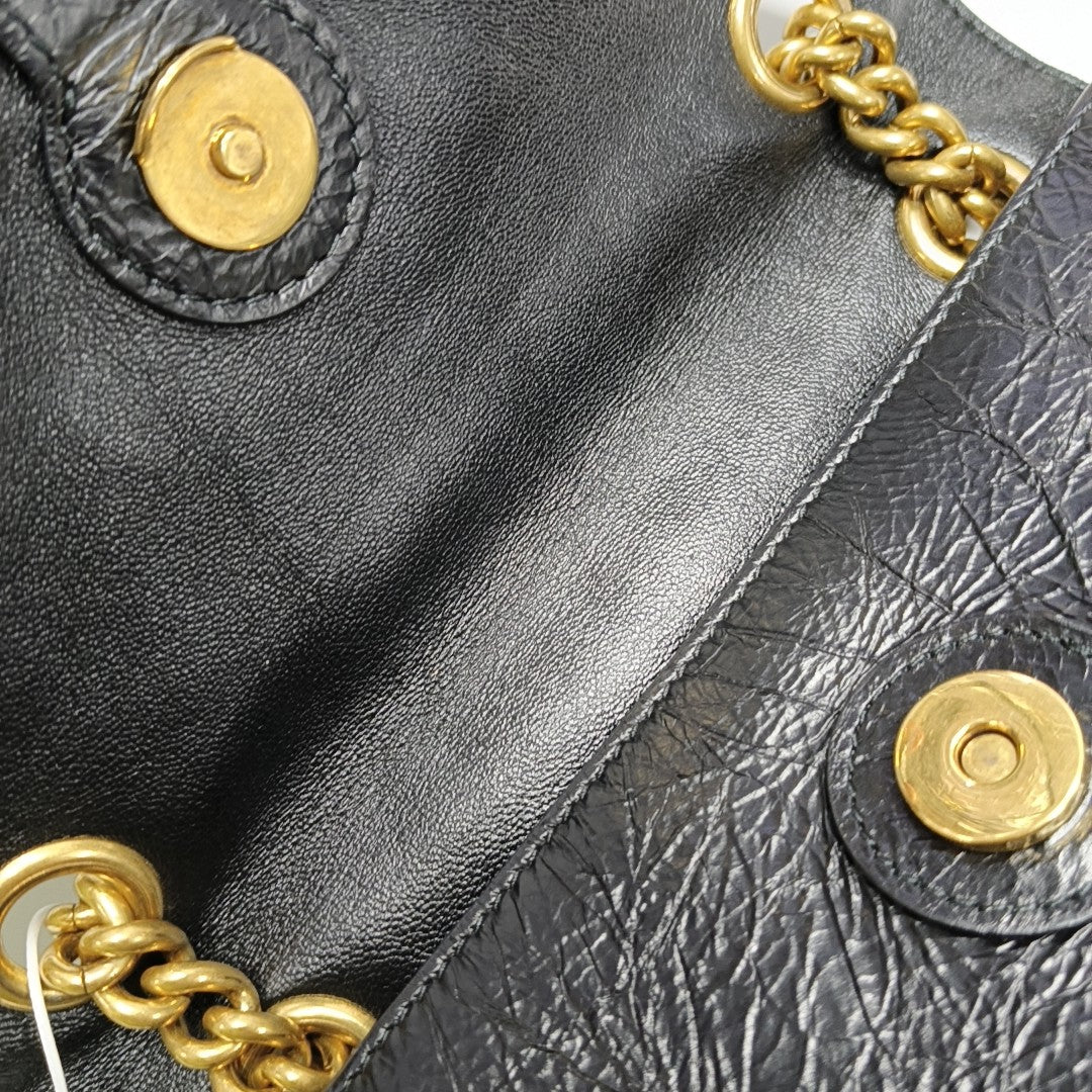 Crush Small Calfskin Black