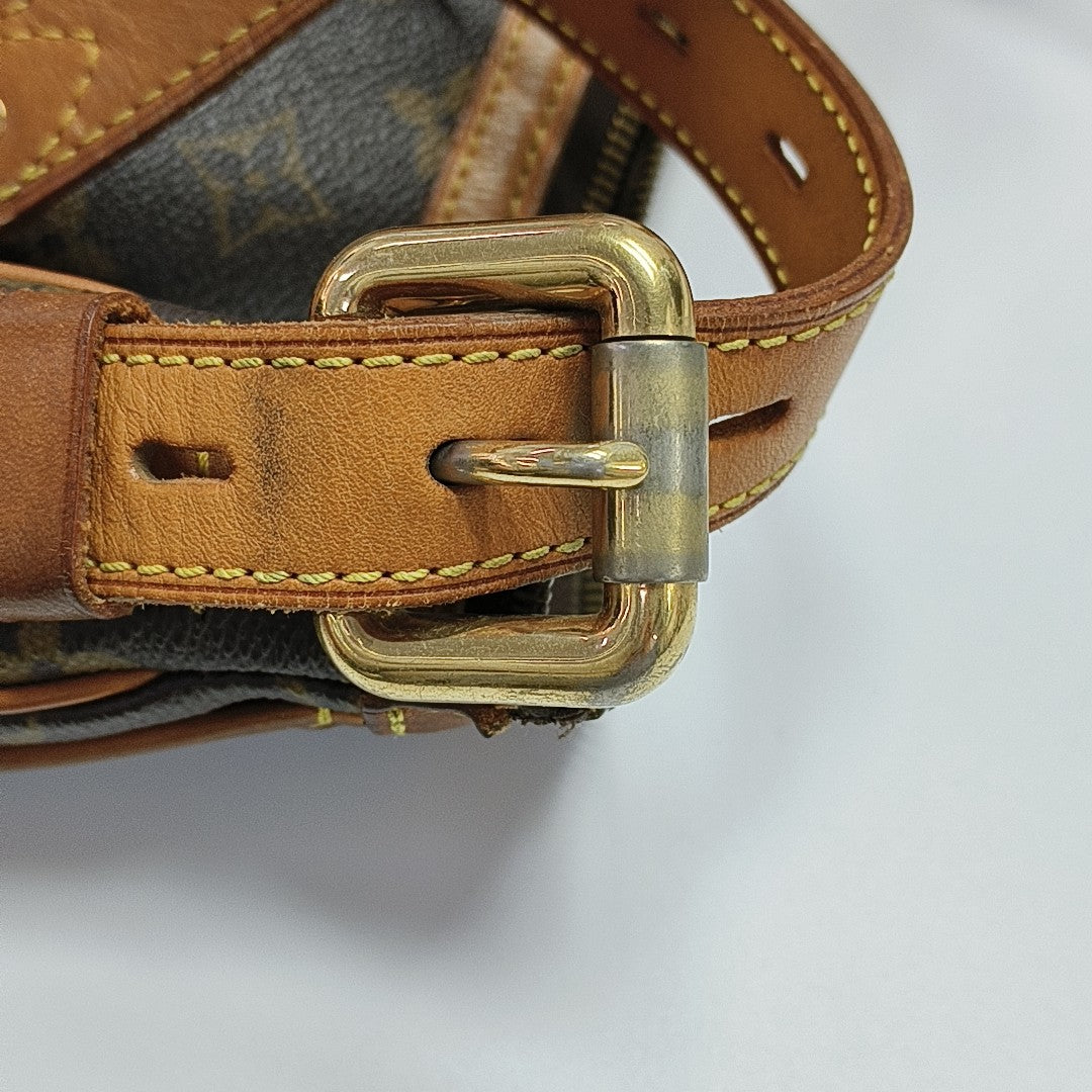 TULUM GM Monogram Coated Canvas Brown